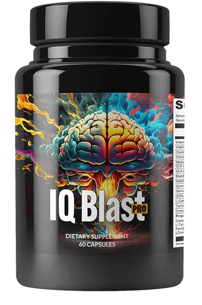 IQ Blast Pro Single Bottle Png